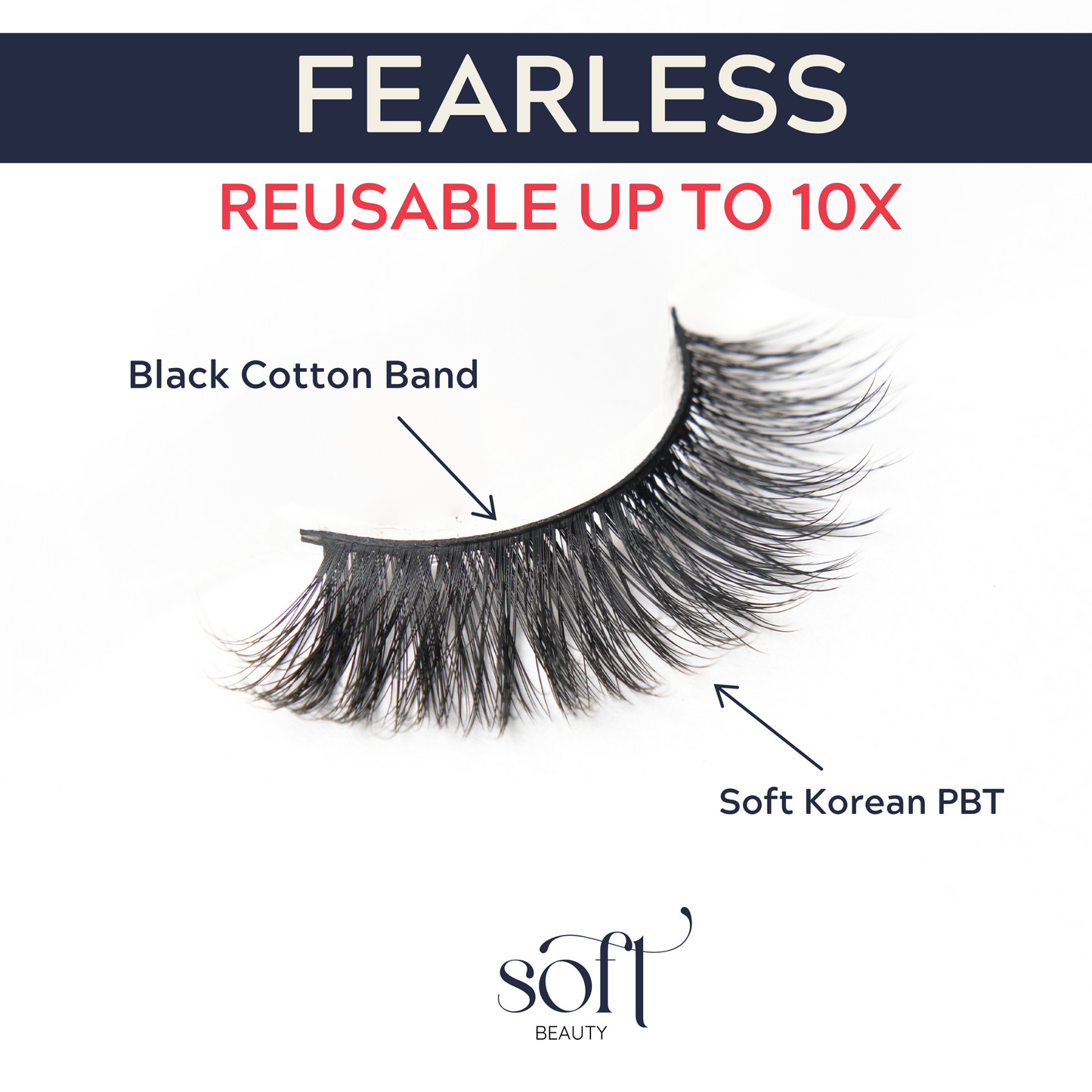 SOFT Beauty Lashes in Fearless