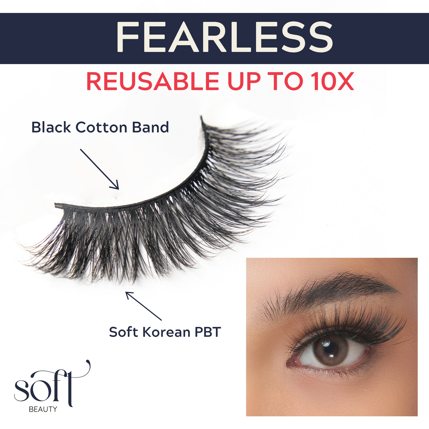 SOFT Beauty Lashes in Fearless