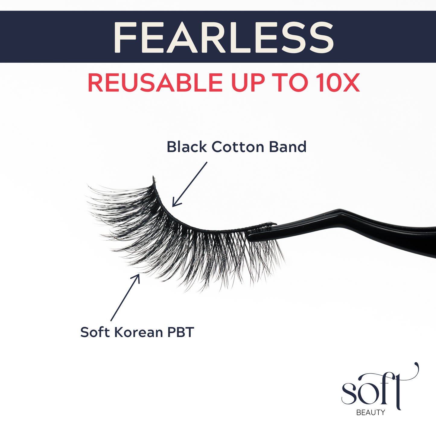 SOFT Beauty Lashes in Fearless