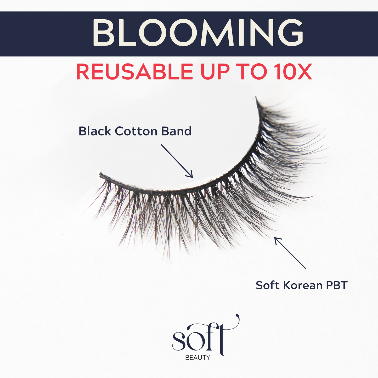 SOFT Beauty Lashes in Blooming