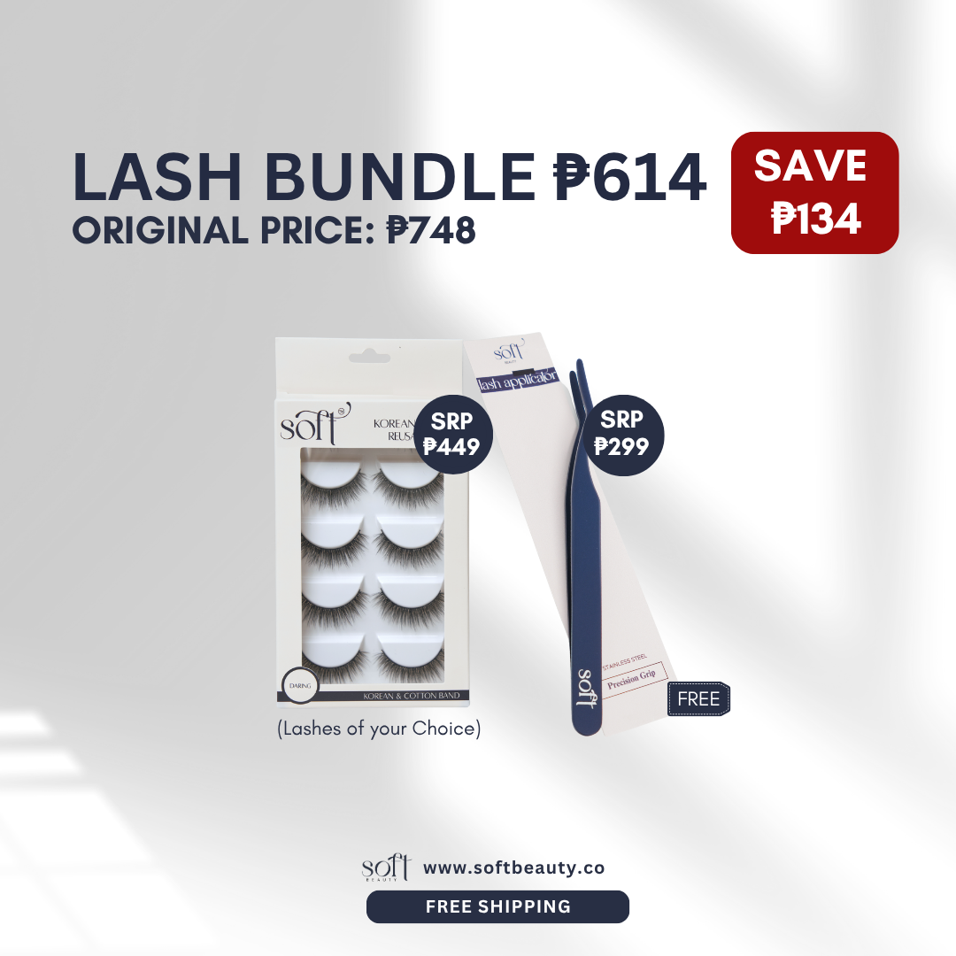 Lash Bundle – ₱614 (Original Price: ₱748)
