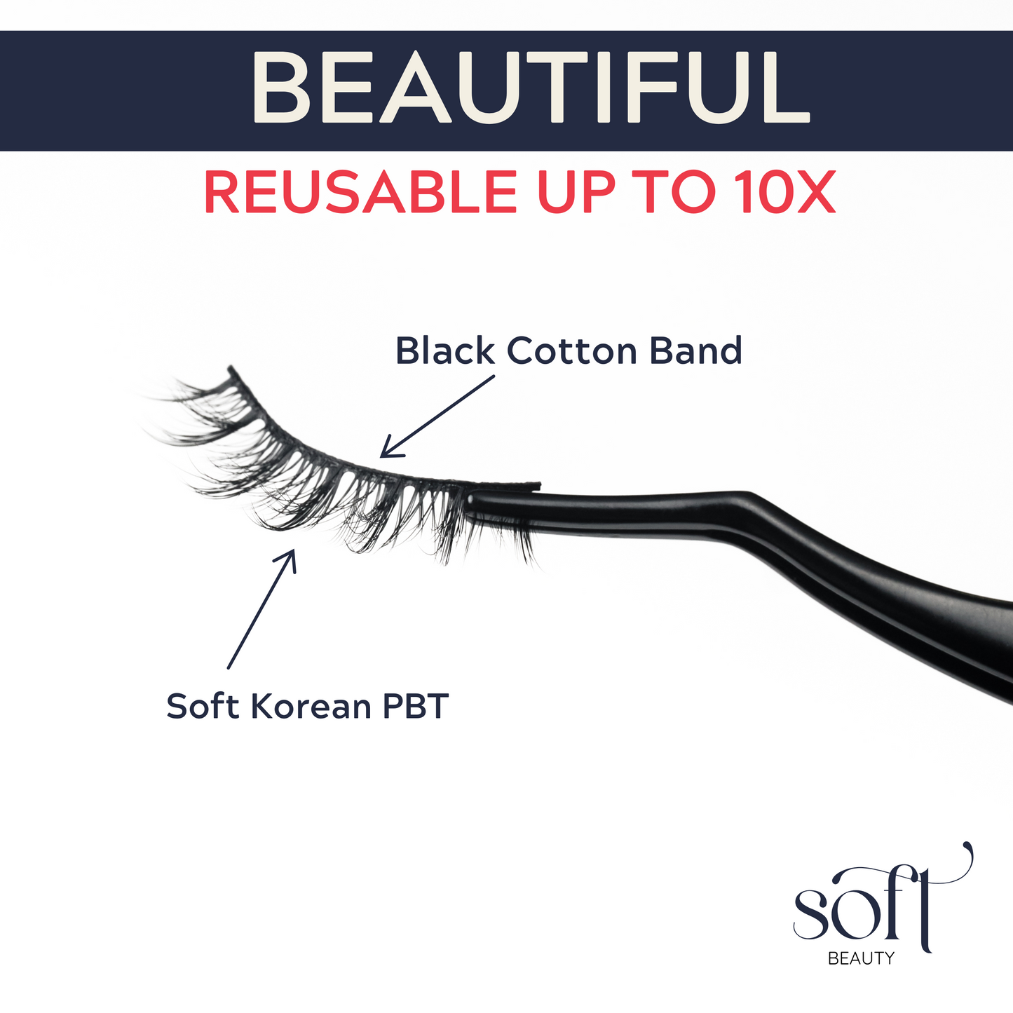 SOFT Beauty Lashes in Beautiful