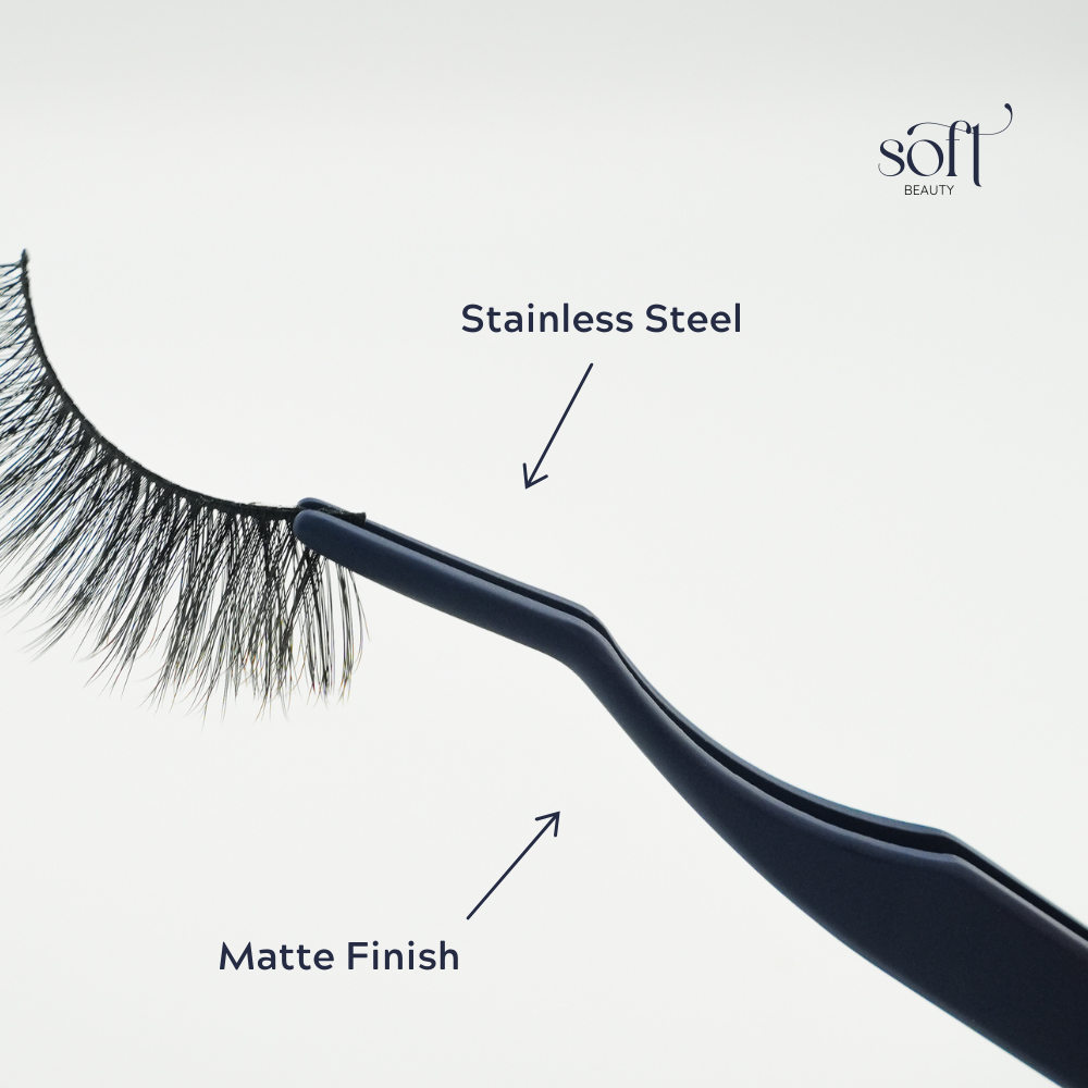 SOFT Beauty Lash Applicator Tweezers Sets Makeup Tools For Lashes Building Lash Extension