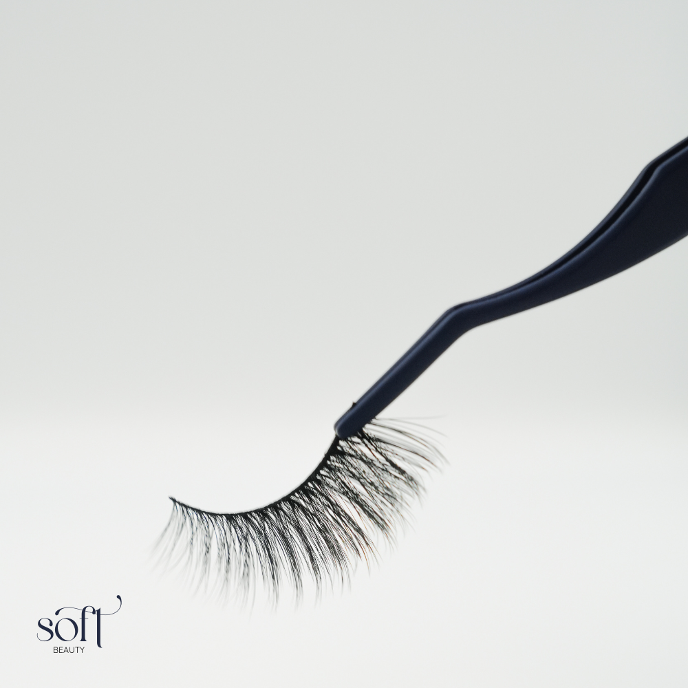 SOFT Beauty Lash Applicator Tweezers Sets Makeup Tools For Lashes Building Lash Extension