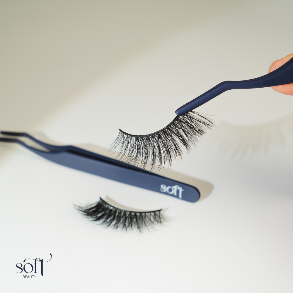 SOFT Beauty Lash Applicator Tweezers Sets Makeup Tools For Lashes Building Lash Extension