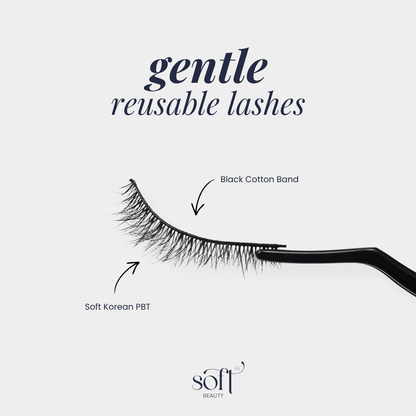 SOFT Beauty Lashes in Gentle