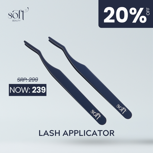 SOFT Beauty Lash Applicator Tweezers Sets Makeup Tools For Lashes Building Lash Extension