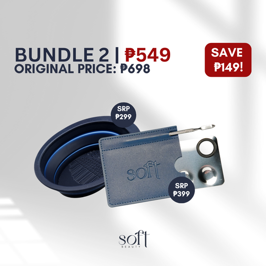 Cleansing Bowl + Makeup Palette - ₱549 (Original Price: ₱698)