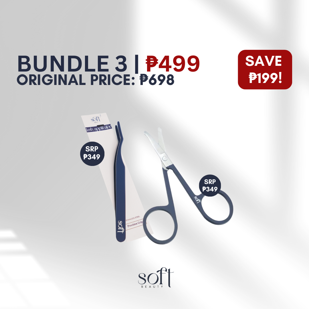 Lash Applicator + Cosmetic Scissors ₱499 (Original Price ₱698)