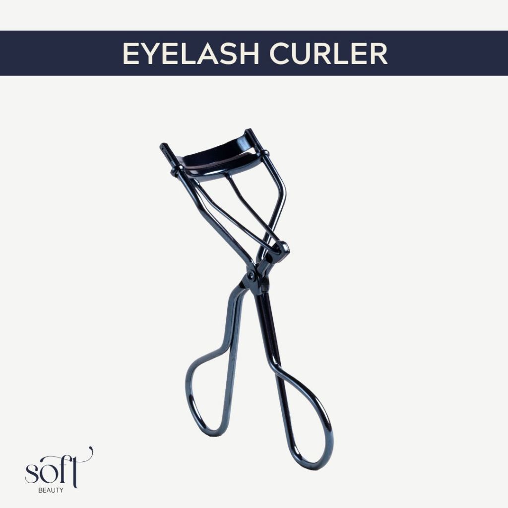 Soft Beauty Eyelash Curler for Asian Eyes with 2 Silicone Refills