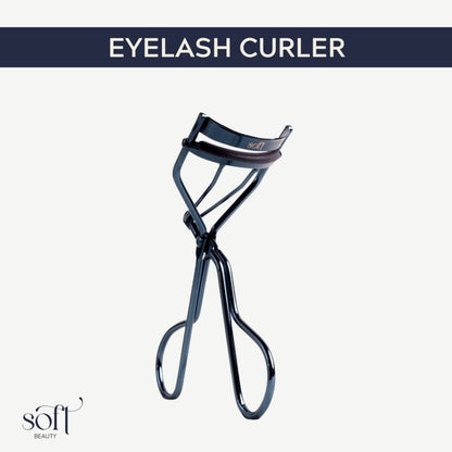 Soft Beauty Eyelash Curler for Asian Eyes with 2 Silicone Refills