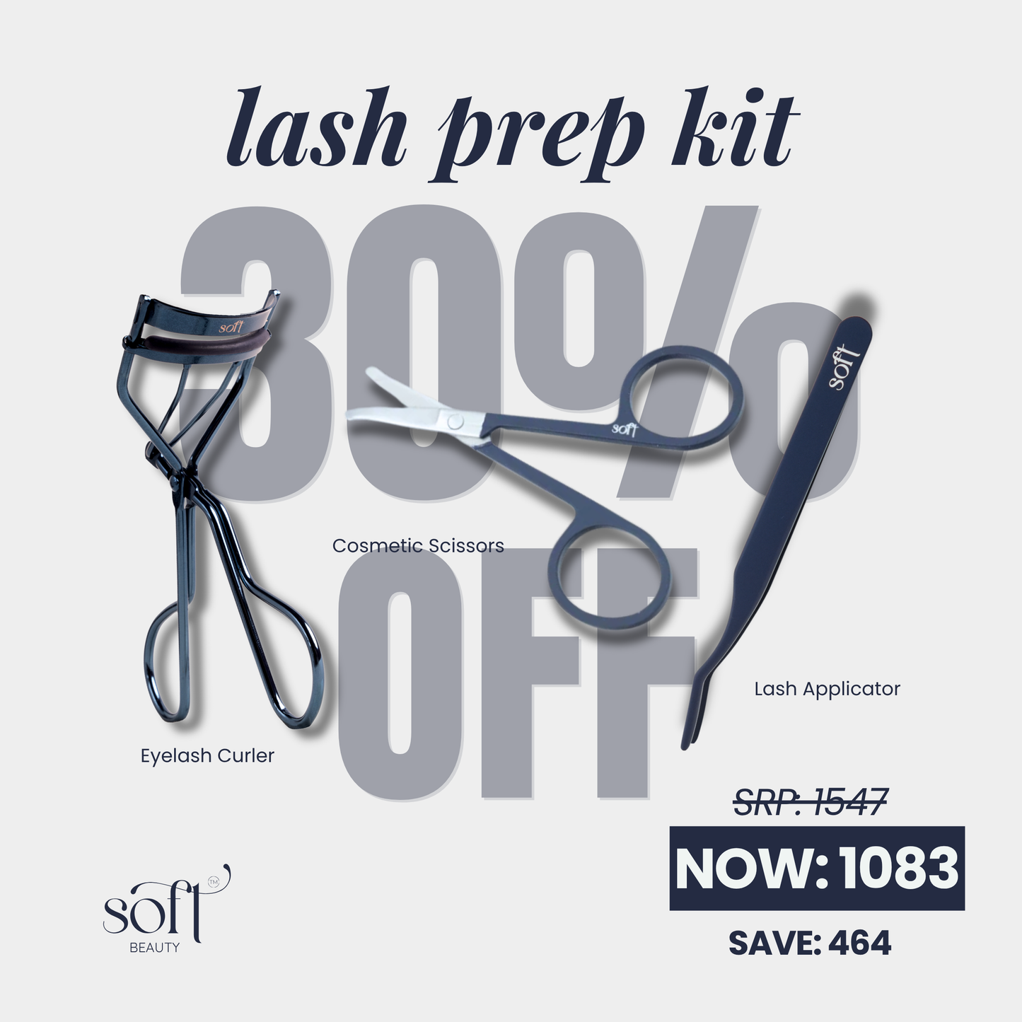 Lash Prep Kit - ₱ 1083 (From ₱1,547)
