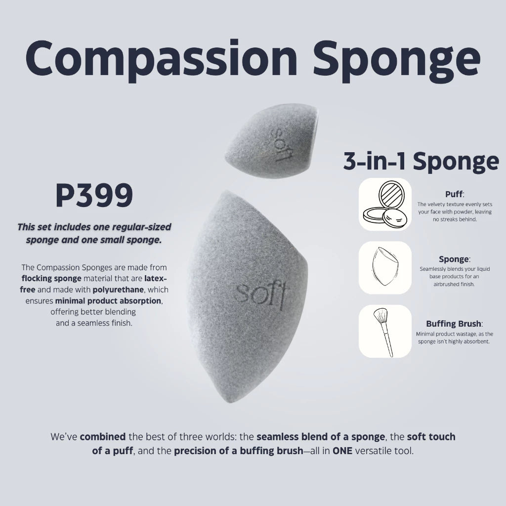 SOFT Beauty Compassion Sponge Set